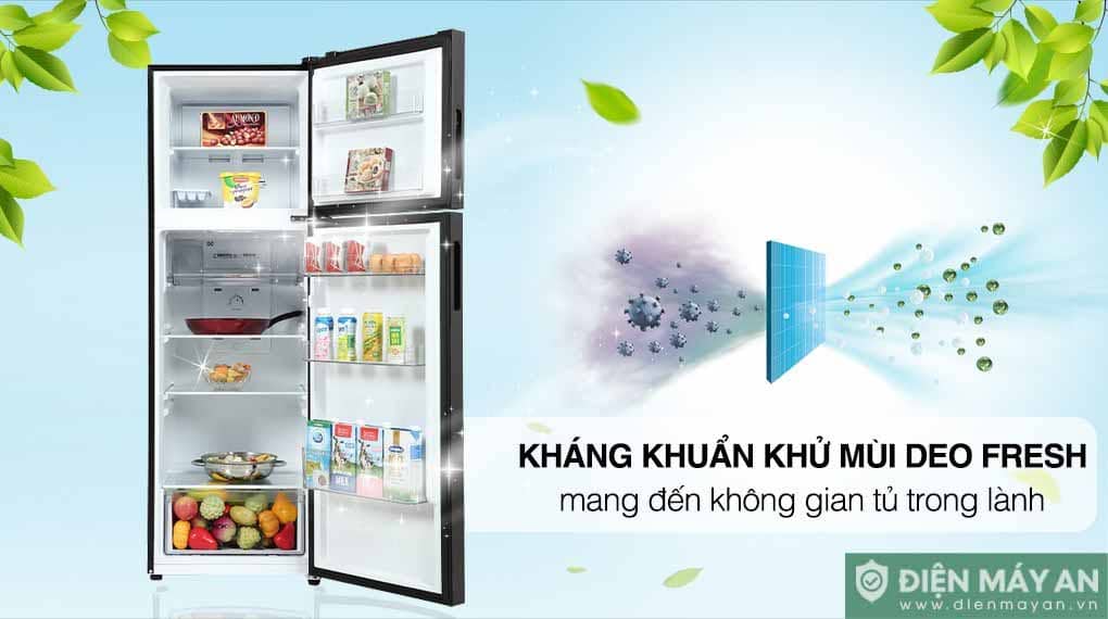 Tủ lạnh Aqua Inverter 283 lít AQR-T299FA(SL)